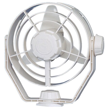 Hella Hella 12V Two Speed "Turbo" Fan, White 003361022